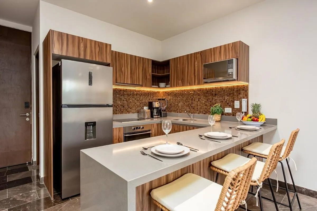 New Lux 3 Bed Gym & Pool At Tulum 101 Apartment 0*,  Mexico